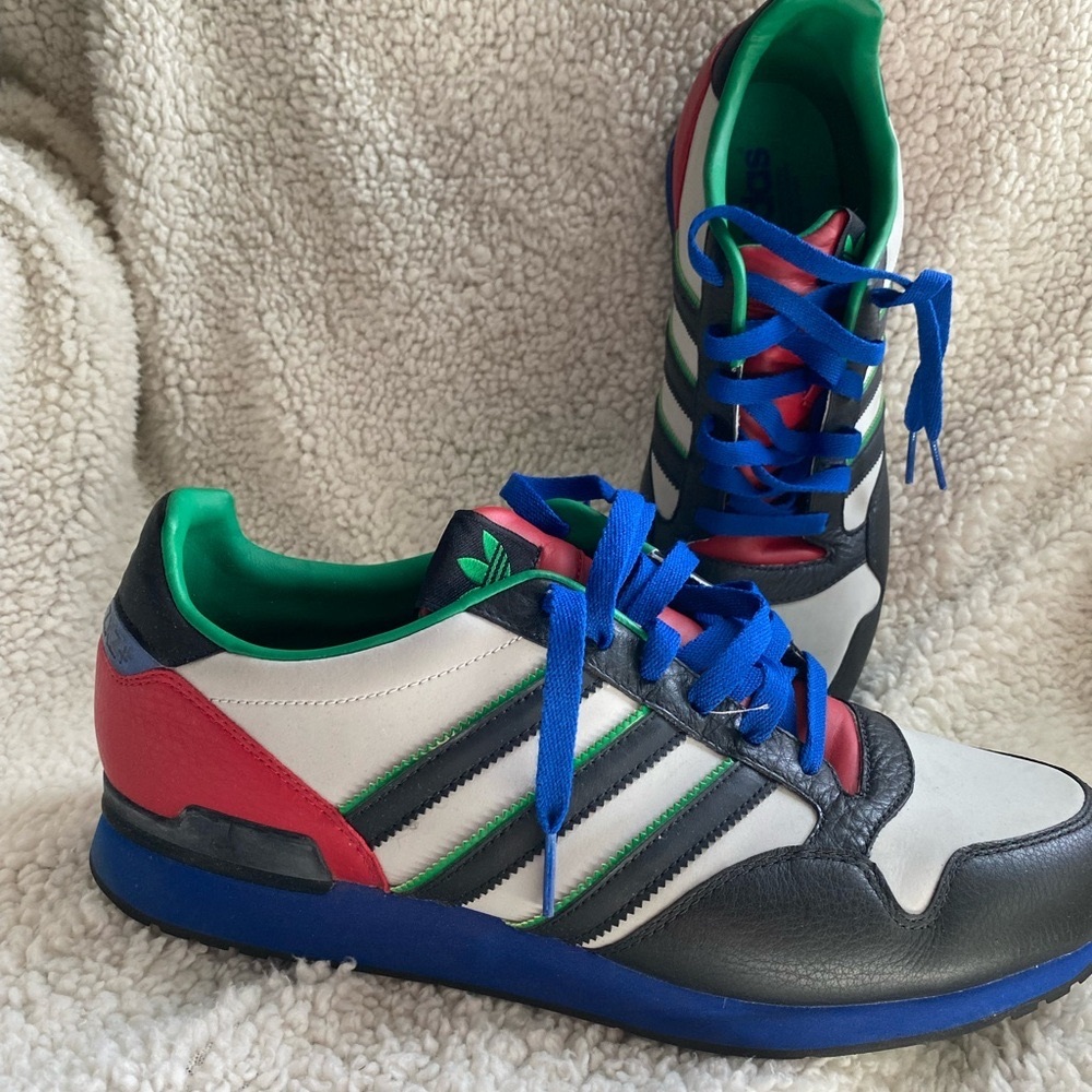 Adidas ZXZ+ Multi-Color Sneakers - Men’s 10.5 Red Green Black Blue Gray - Picture 8 of 8